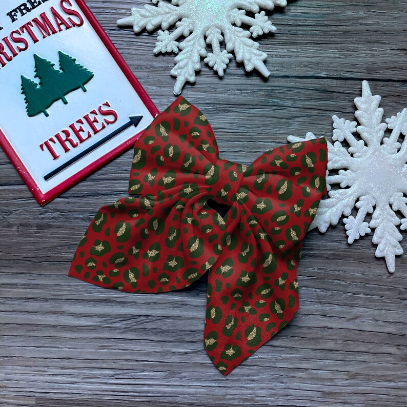 Christmas Sailor Bow Realistic Mock Up