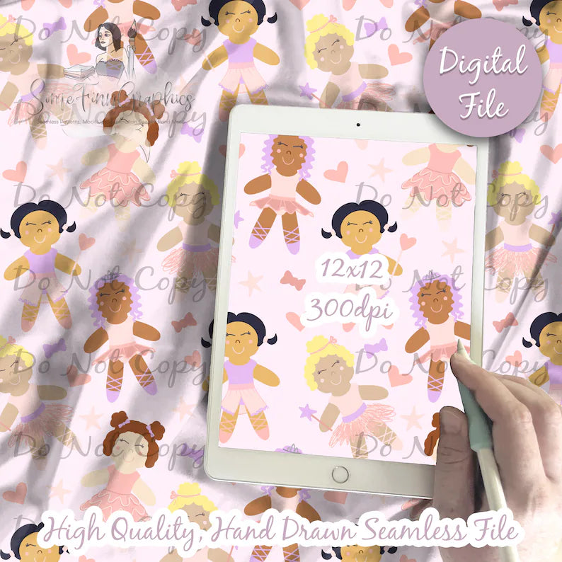 Ballerinas Digital Paper