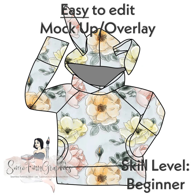 Bunny Hoodie GWM Dress Mock-Up