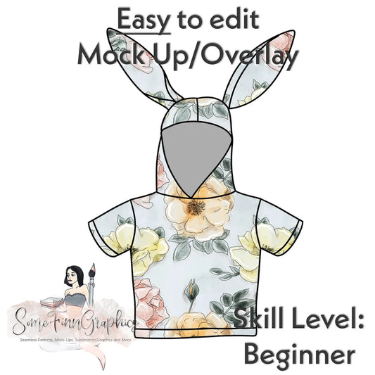 Bunny Short Sleeve Shirt Mock-Up