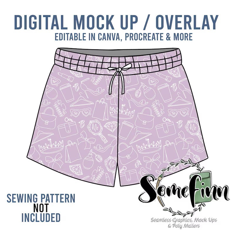 Board Shorts Mock-Up