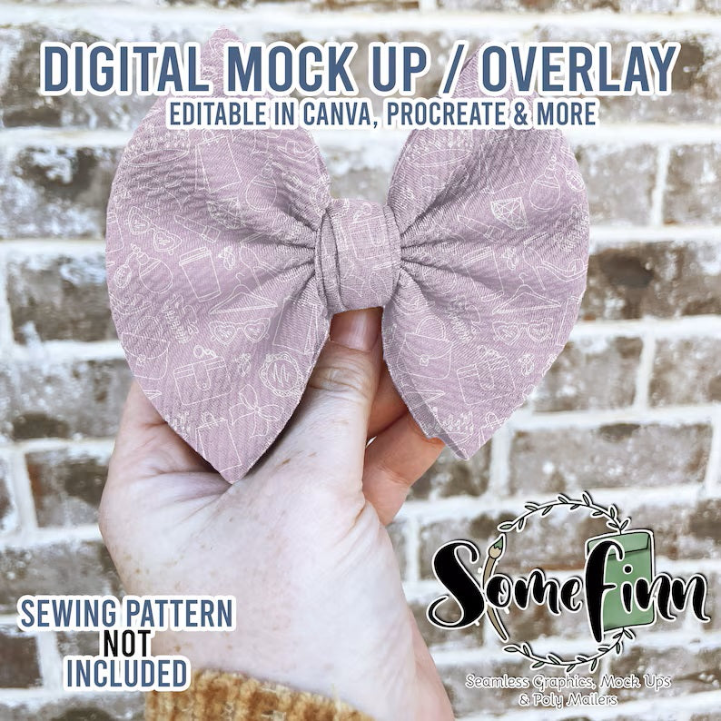 Bow Realistic Mock Up
