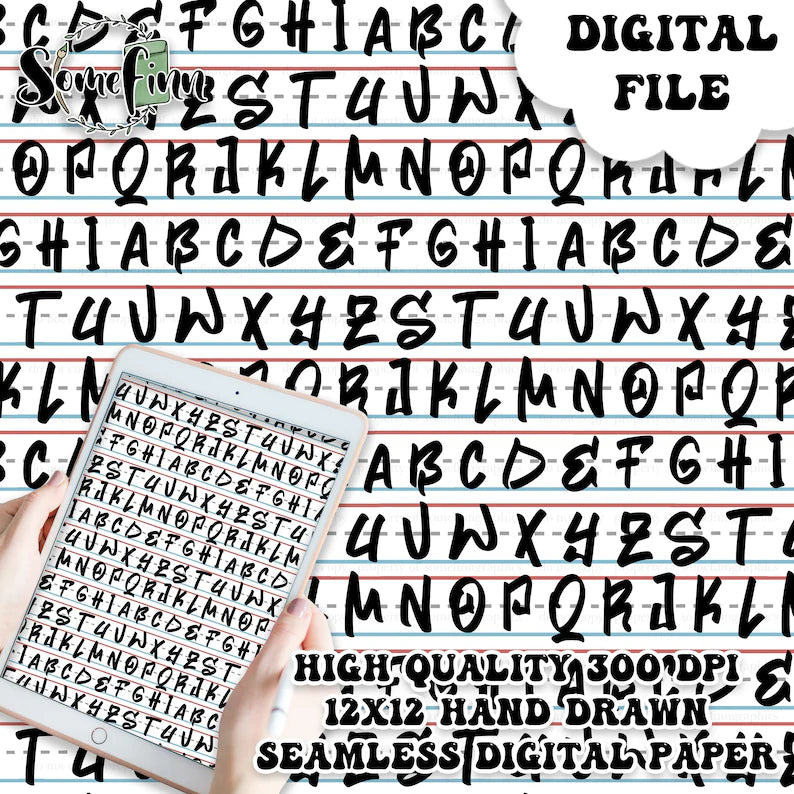 Alphabet Seamless