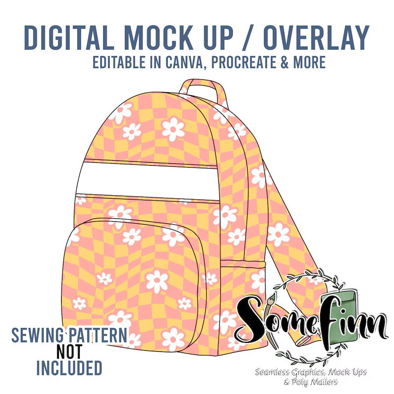 Backpack Handbag Mock-Up