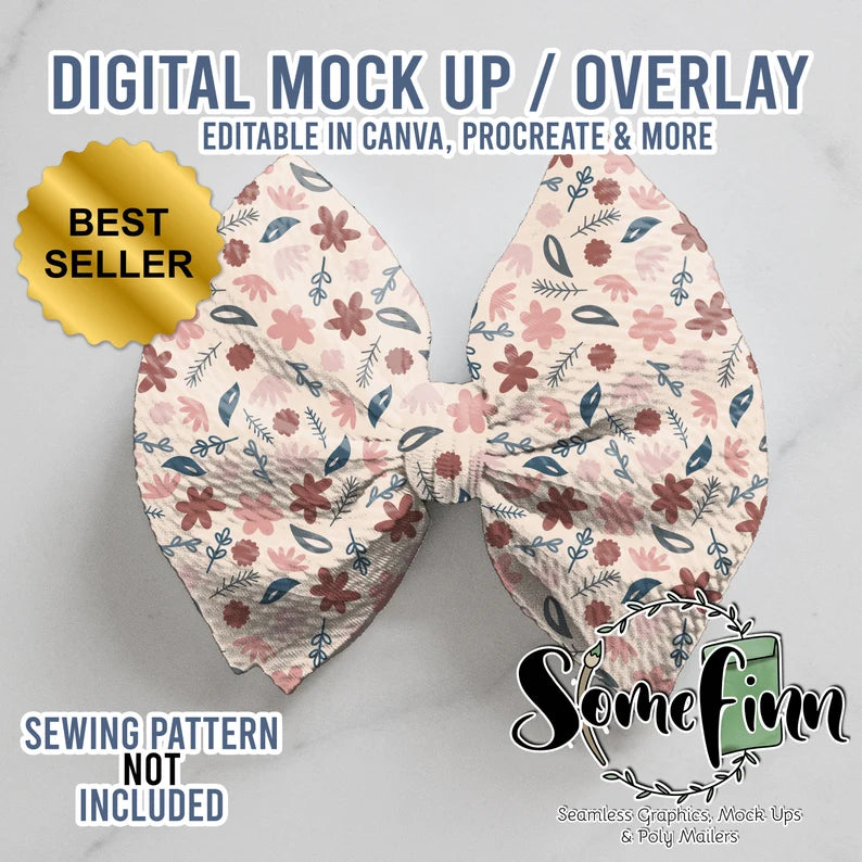Bow Realistic Mock Up