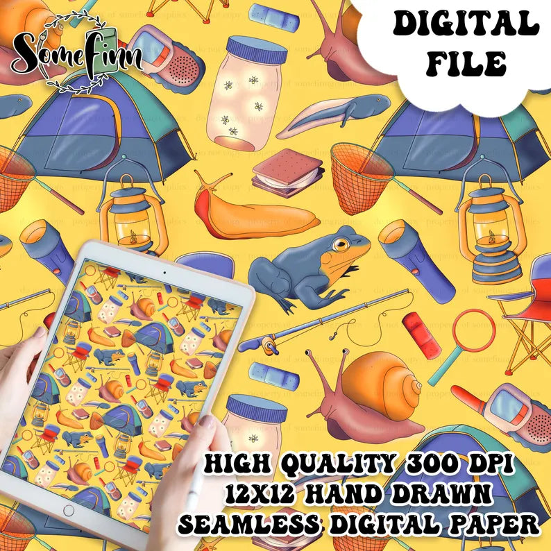 Camp Digital Paper