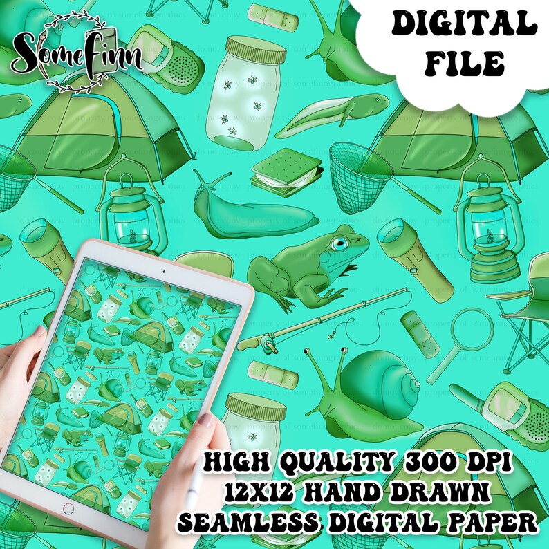 Camp Digital Paper