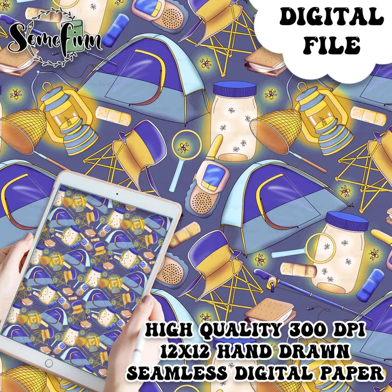 Camp Digital Paper