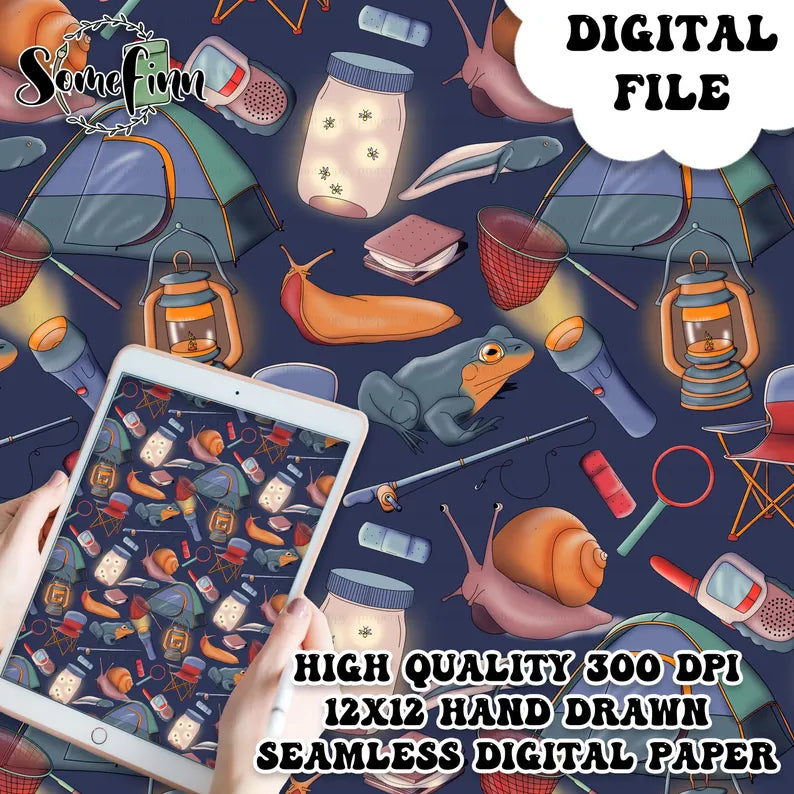 Camp Digital Paper