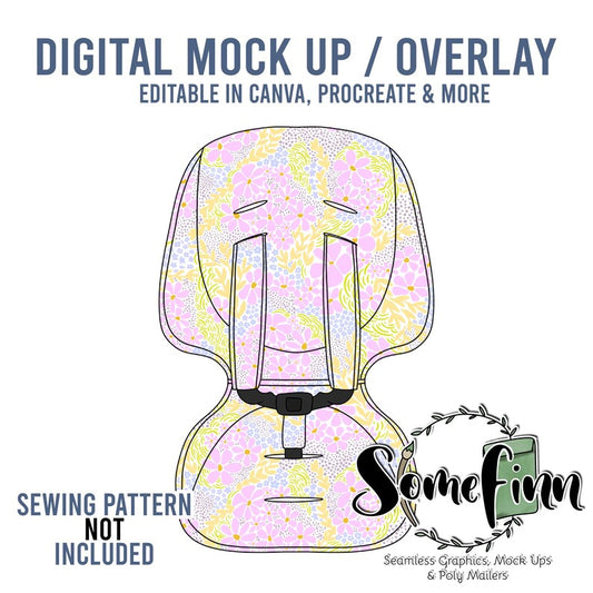 Car Seat Cover Mock-Up