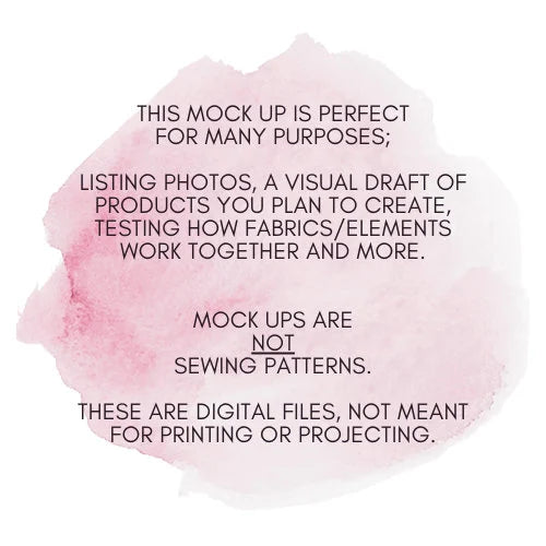 Pajamas Lined Mock Up