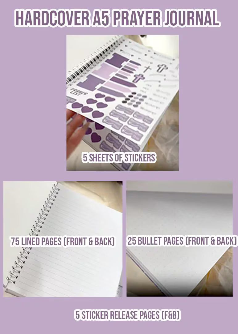 Christian Prayer Journal Bundle Gift