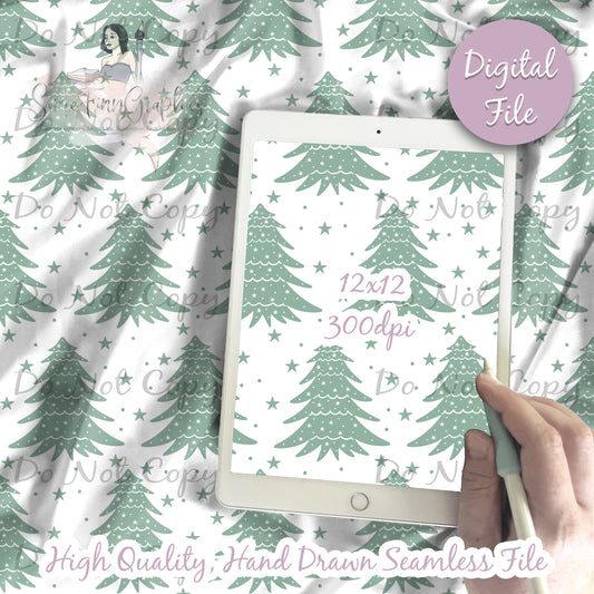 O Christmas Tree Seamless and Graphics