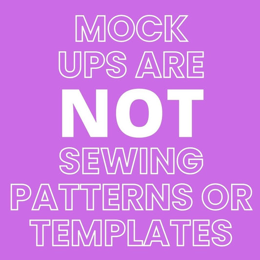 Bibbed Long Sleeve Dress Mock-Up