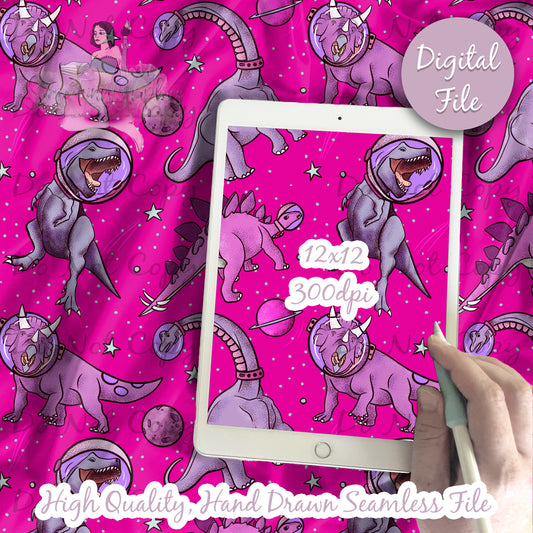 Rep-Mas Day 10 - Pink Space Dinos