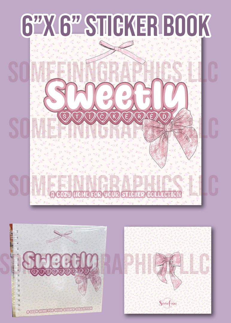 Sweetly Stickered - 6x6 Sticker Book