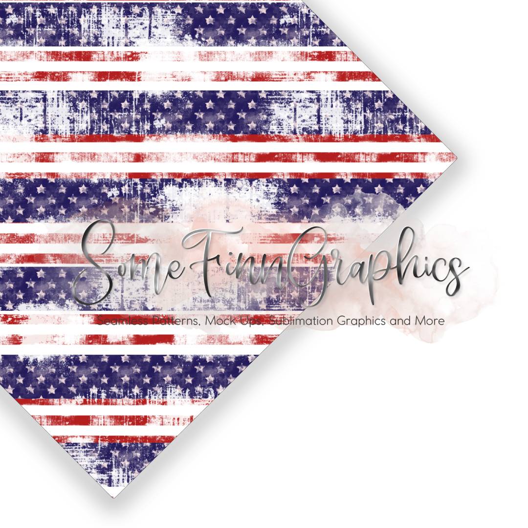 4th of July Stripes Seamless