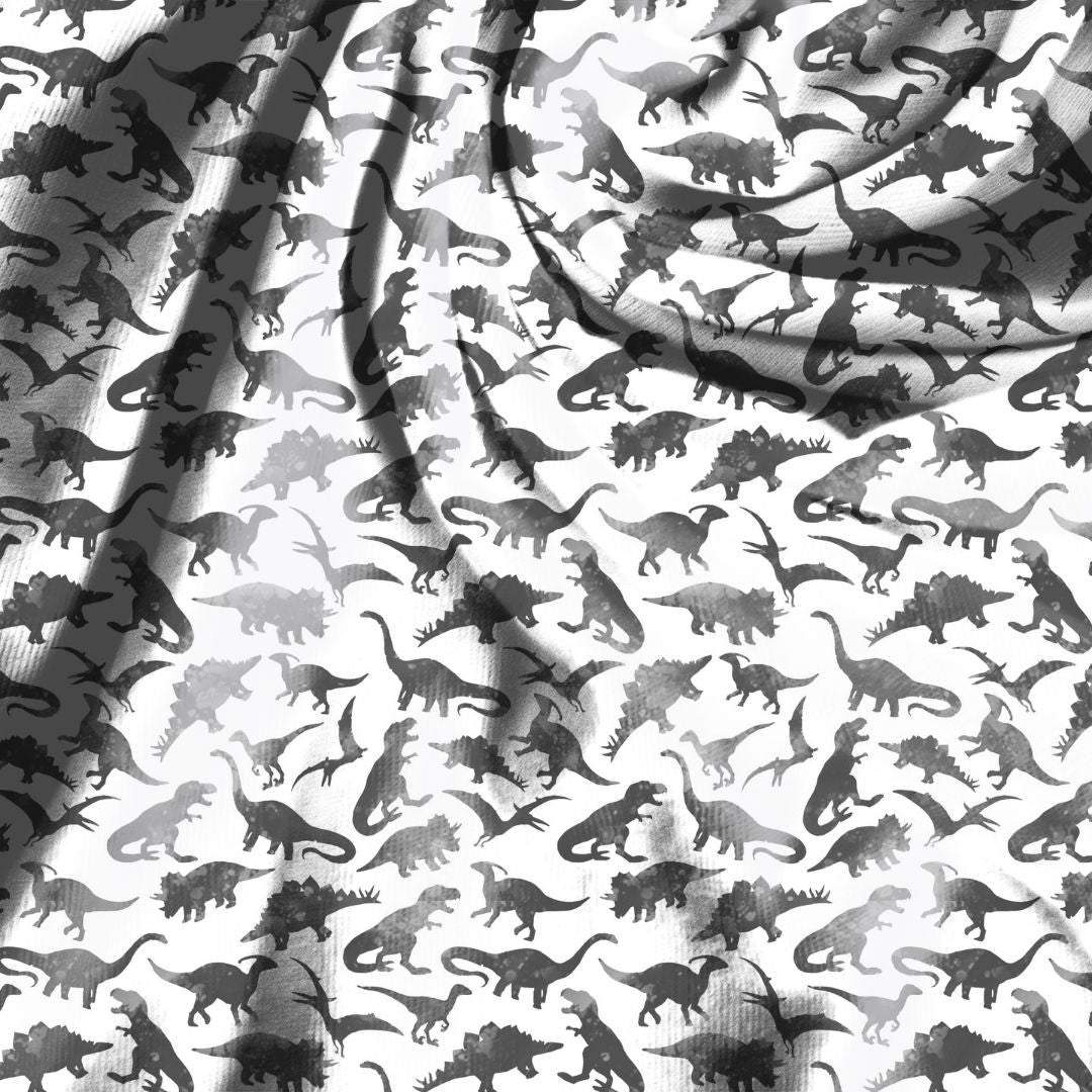 Tie Dye Dinosaurs Seamless Design