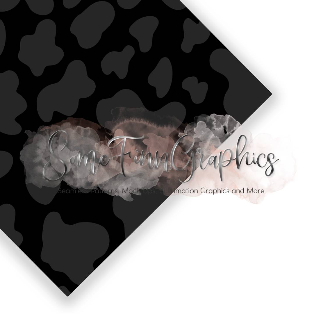 Cow Print Seamless Digital Design