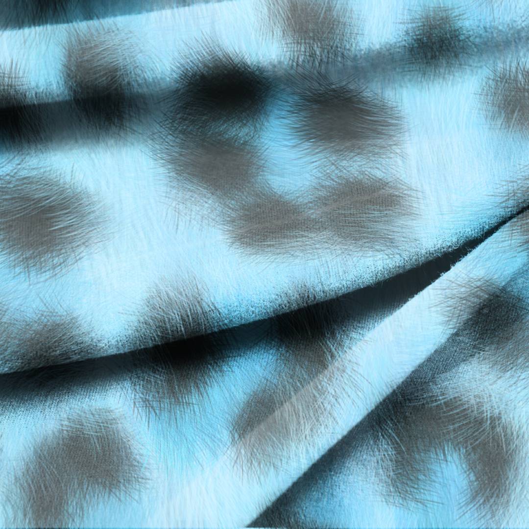 Realistic Leopard Print Seamless Design