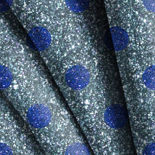 Glitter Polka Dot Seamless Design