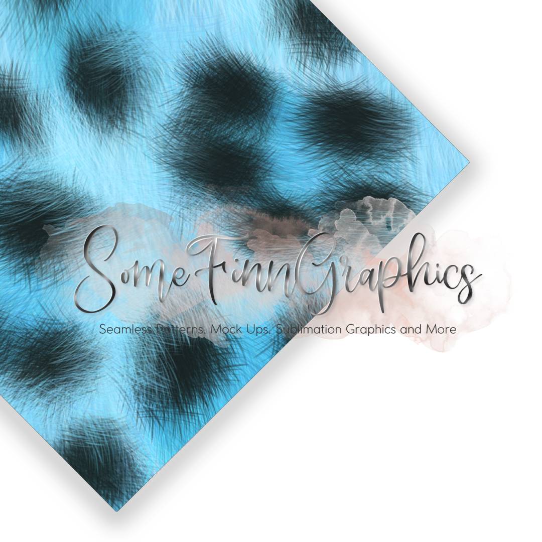 Realistic Leopard Print Seamless Design