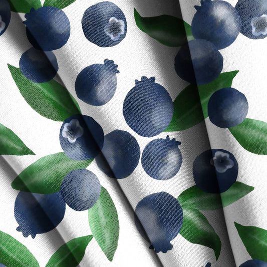 Blueberries Fruit Seamless Design