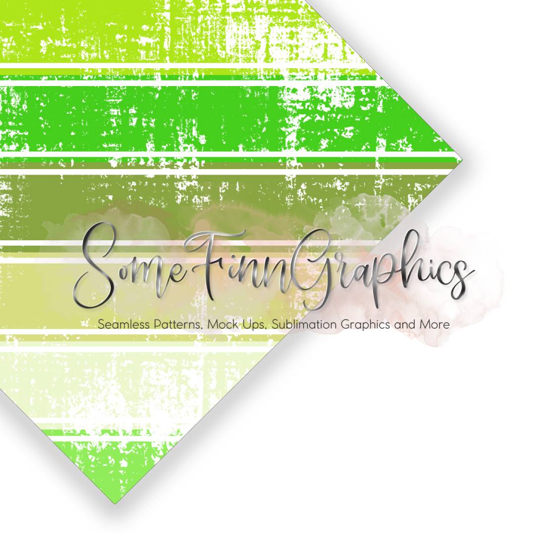 Green Stripes Seamless Design