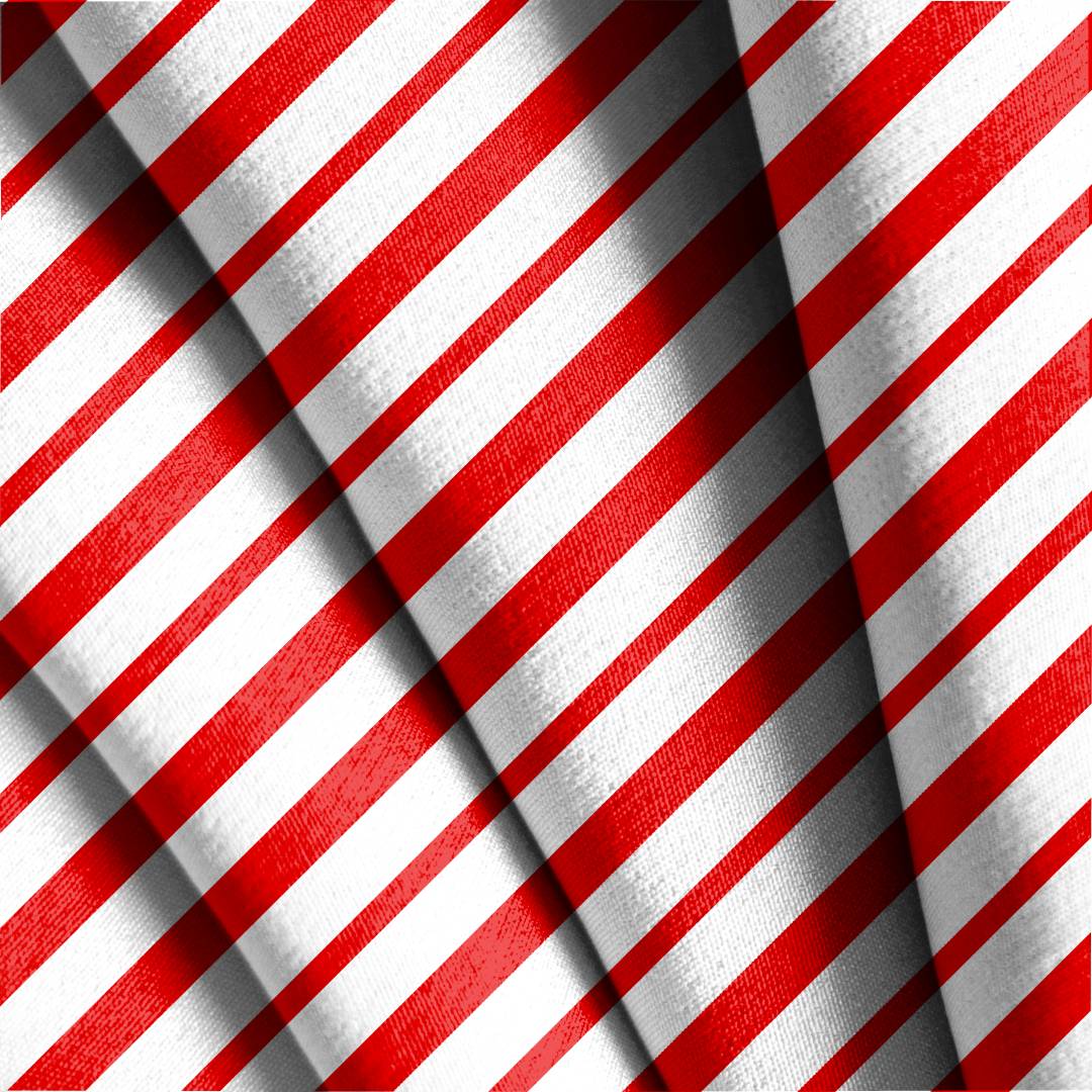 Candy Cane Stripes Seamless Design