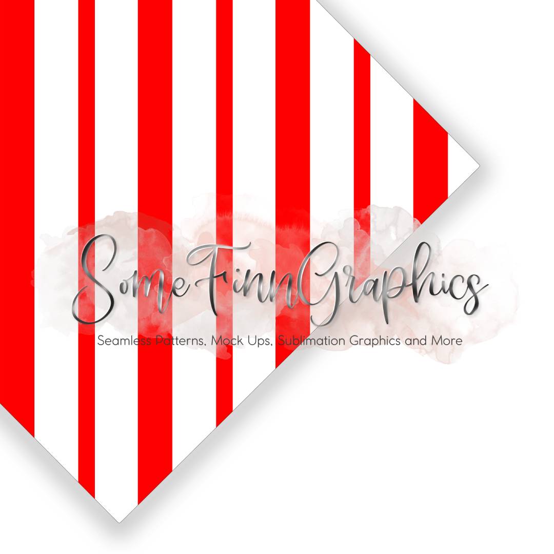 Candy Cane Stripes Seamless Design
