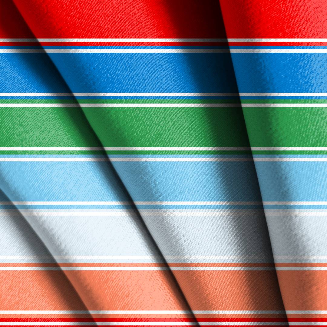 Kids and Colorful Halloween Stripes Seamless Design