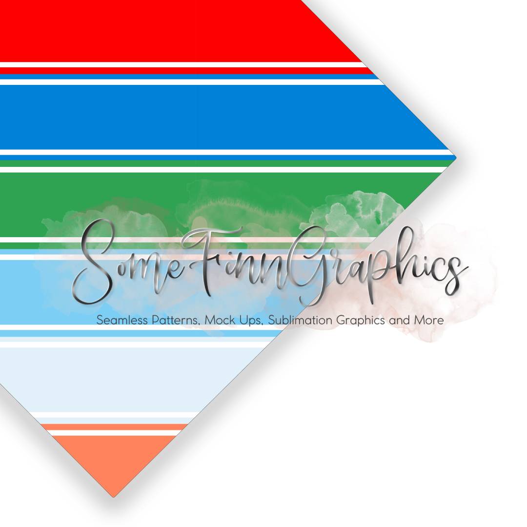 Kids and Colorful Halloween Stripes Seamless Design
