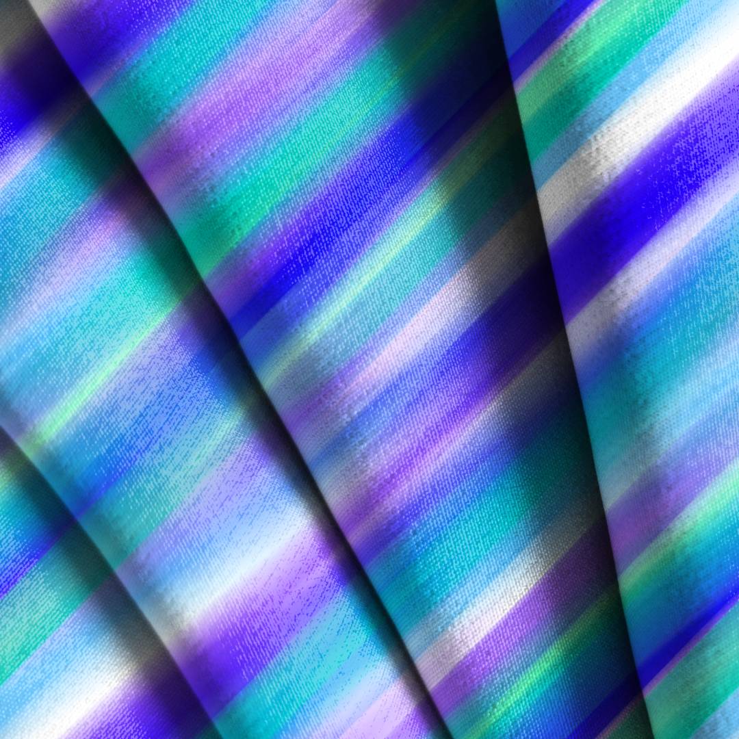 Watercolor Stripes Seamless Design