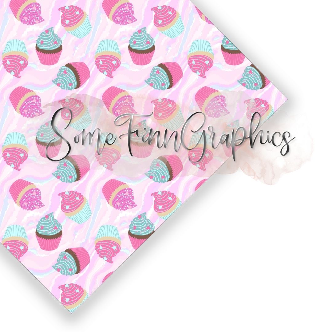 Cupcakes Seamless Design