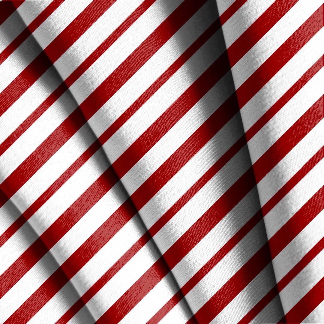 Candy Cane Stripes Seamless Design