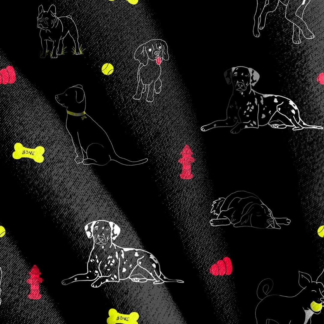 Sketchy Dog Seamless Design