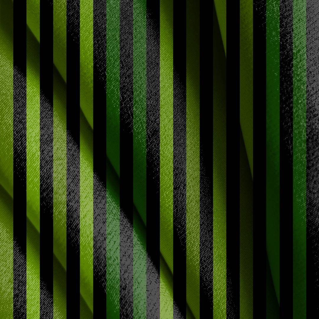 Green Stripes Seamless Design
