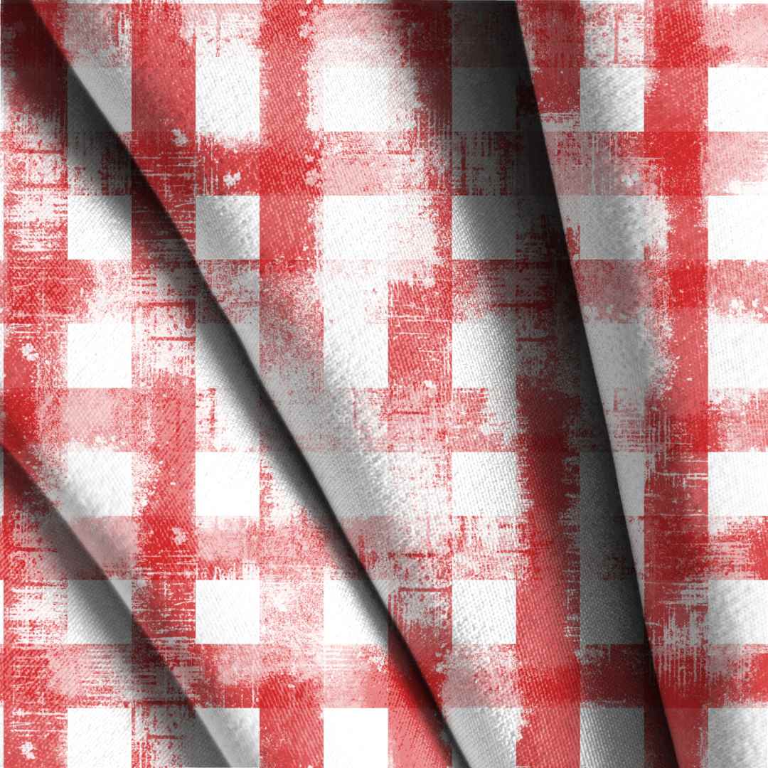Summer Plaid Seamless Design
