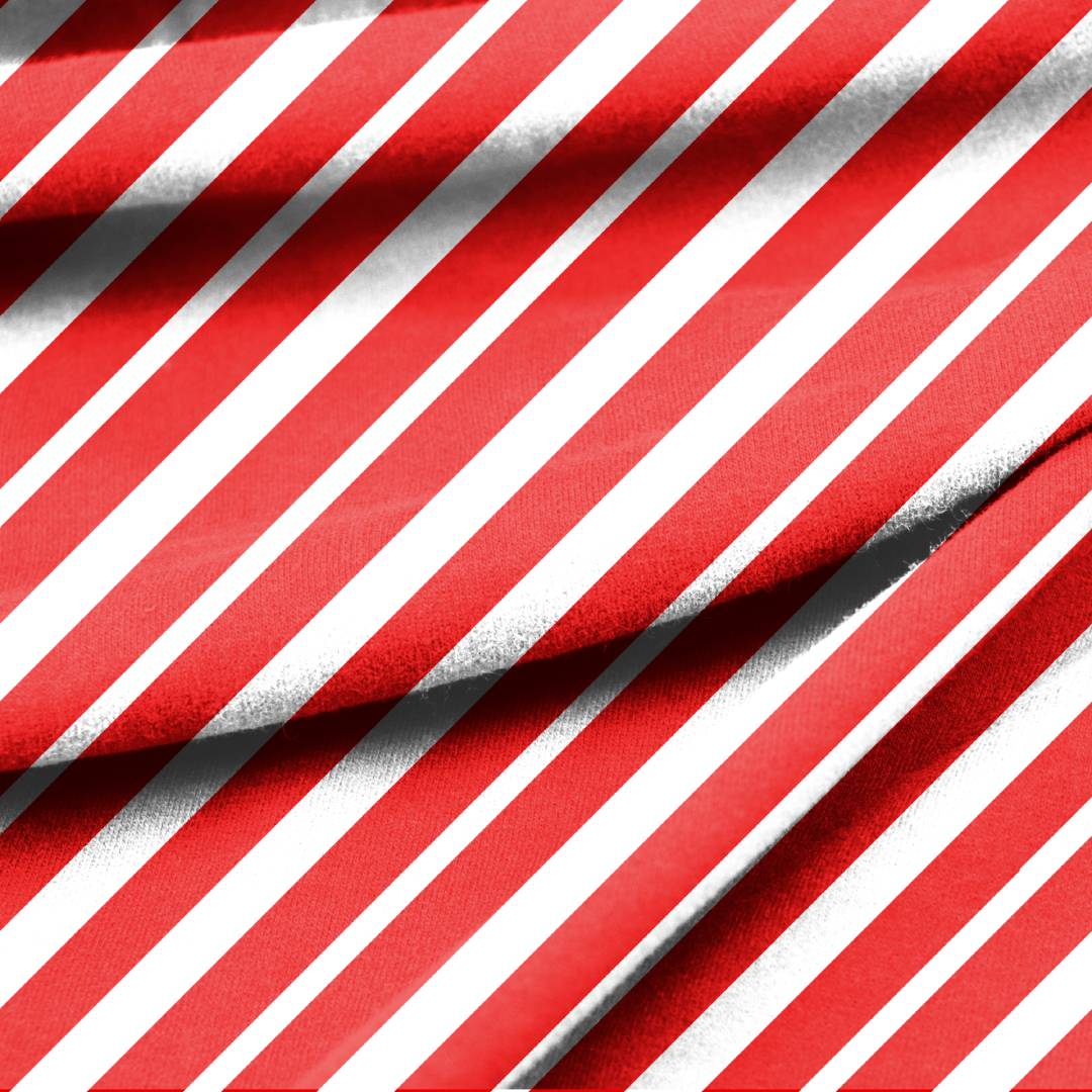 Candy Cane Stripes Seamless Design