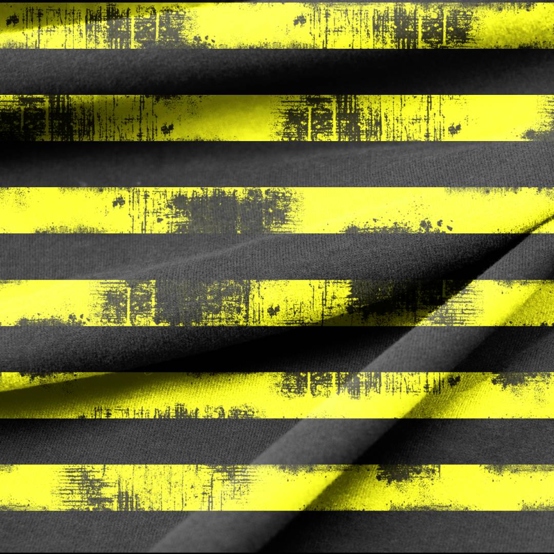 Yellow and Black Stripes Seamless Design