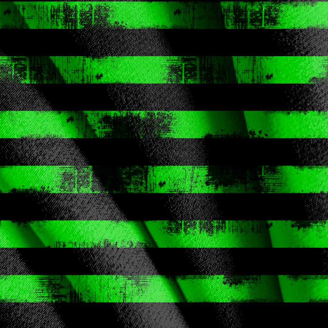 Green Stripes Seamless Design