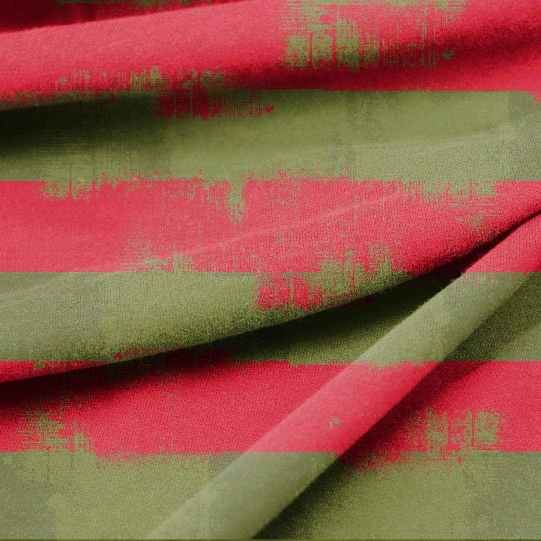 Halloween Movie Inspired Stripes Seamless Design