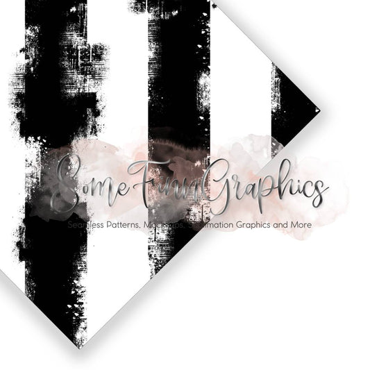 Black and White Stripes Seamless Design