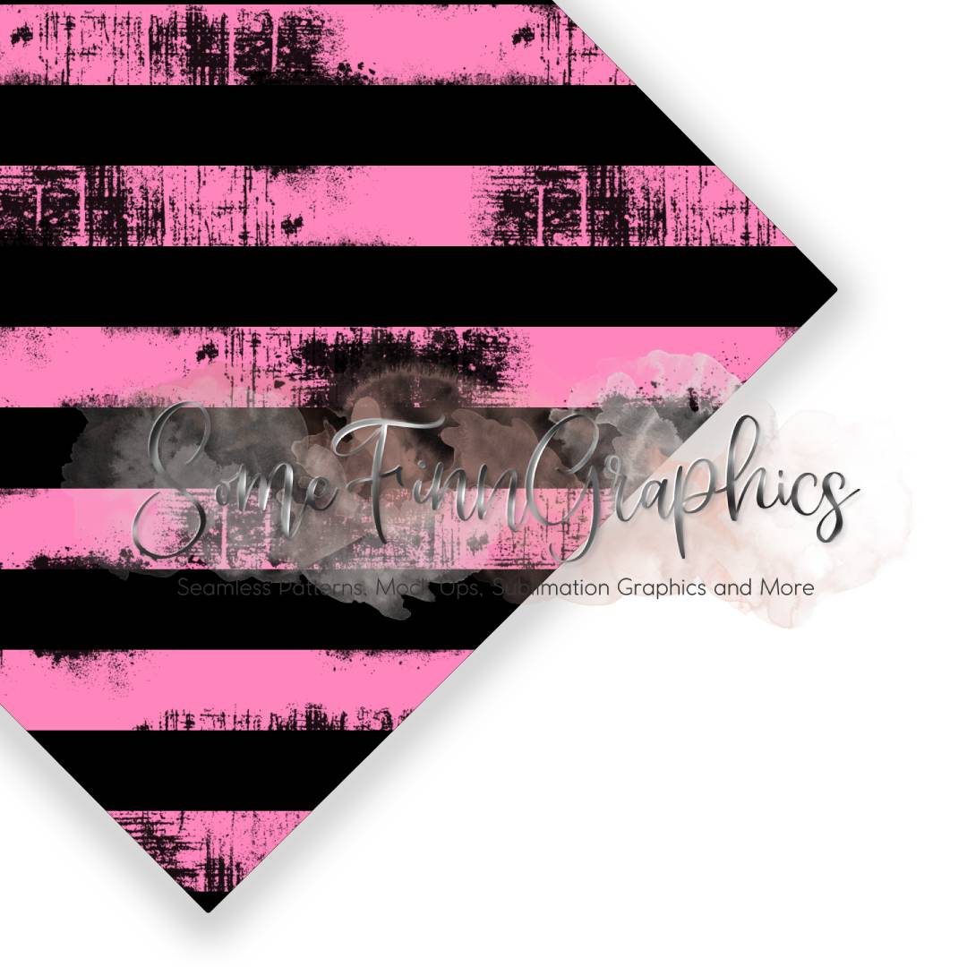 Pink Stripe Seamless Digital Paper