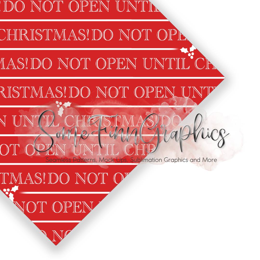 Christmas Wrapping Paper Seamless Design