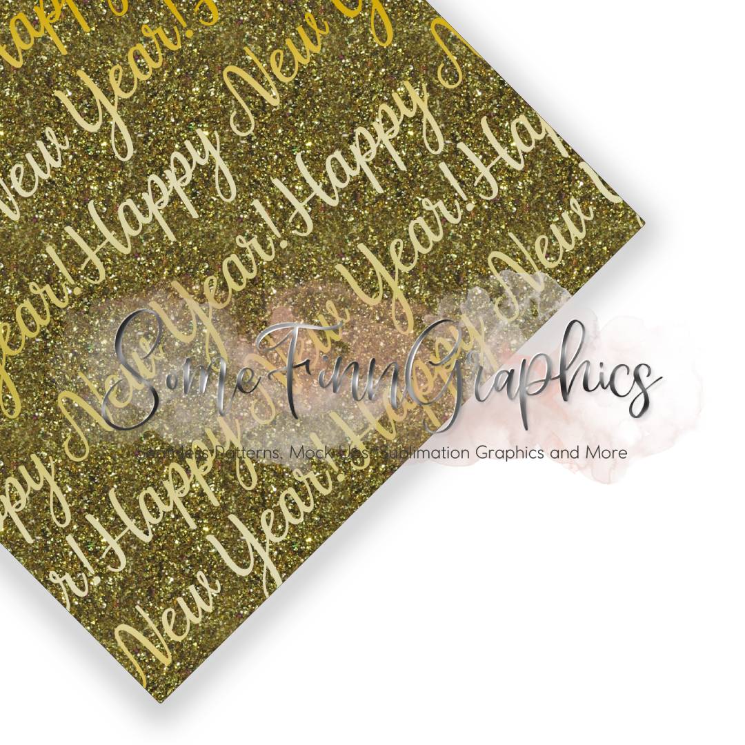 New Years Seamless Design