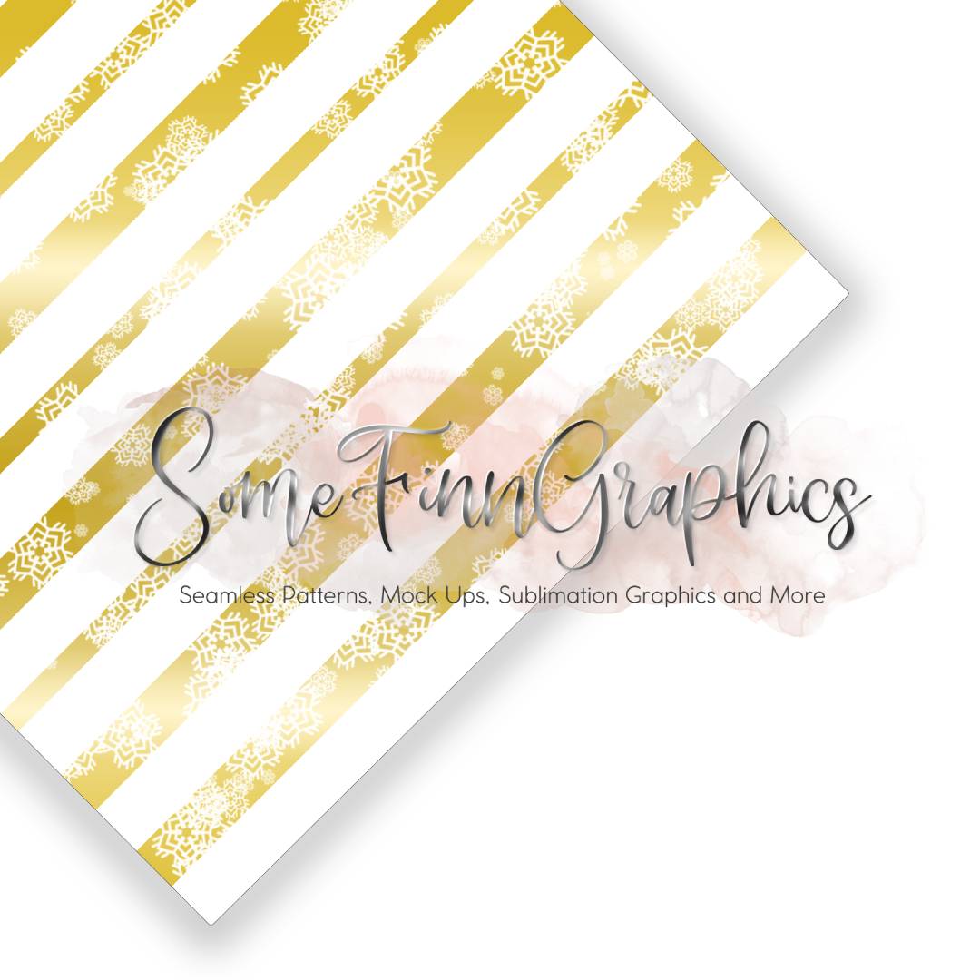 Glitter Stripes Seamless Design