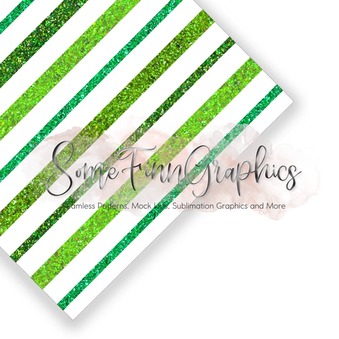 Glitter Stripes Seamless Design