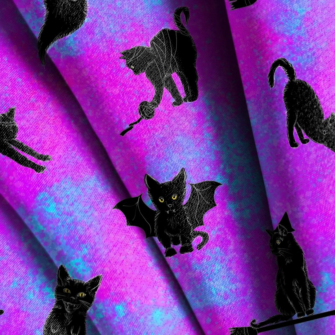 Holiday Kittens Seamless Design