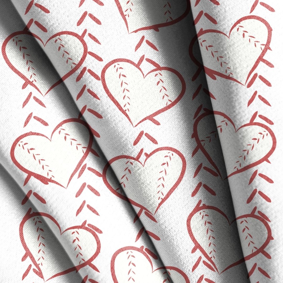 I Love Baseball Seamless design